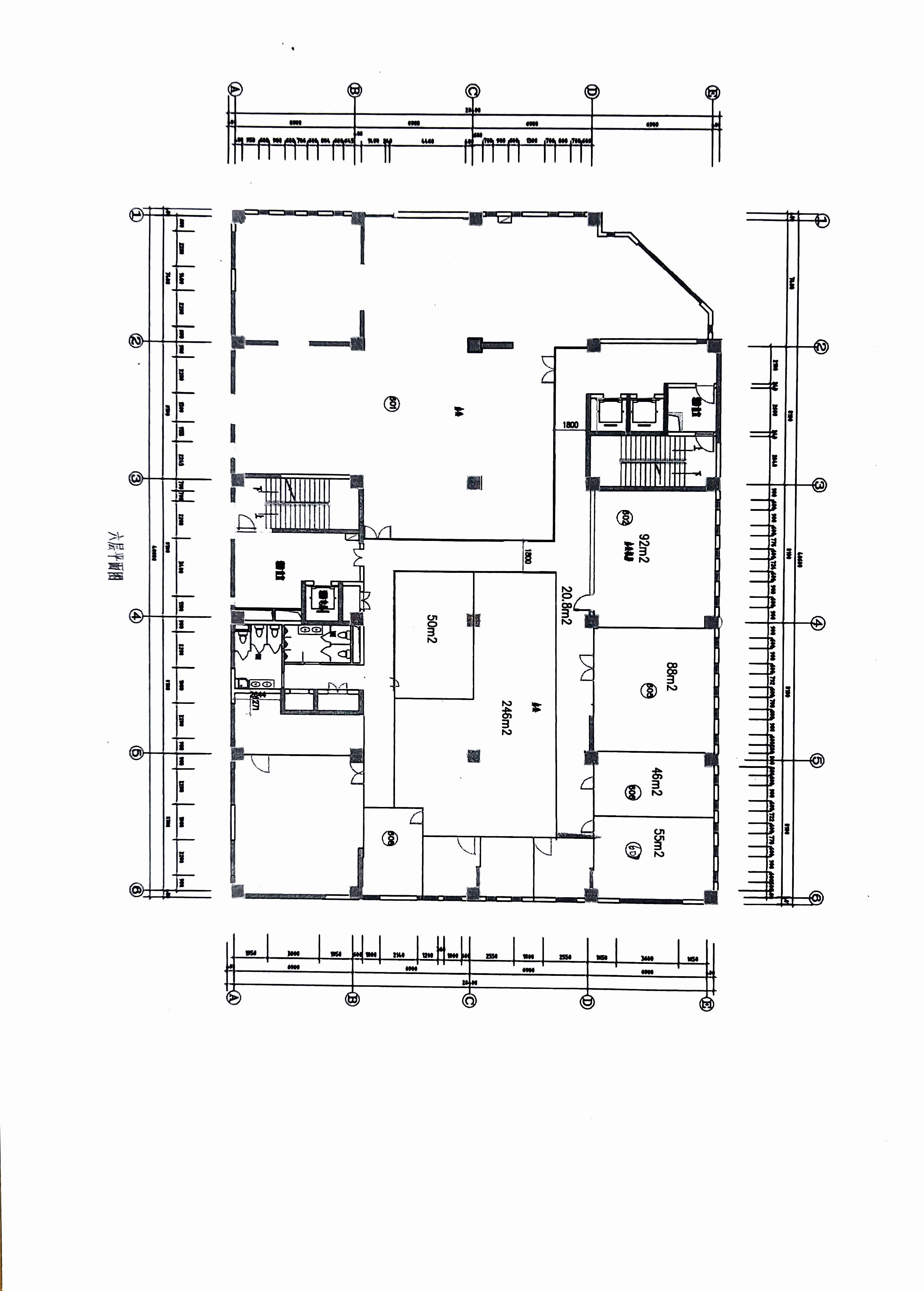 江湾镇中观产业园1300平米写字楼出租