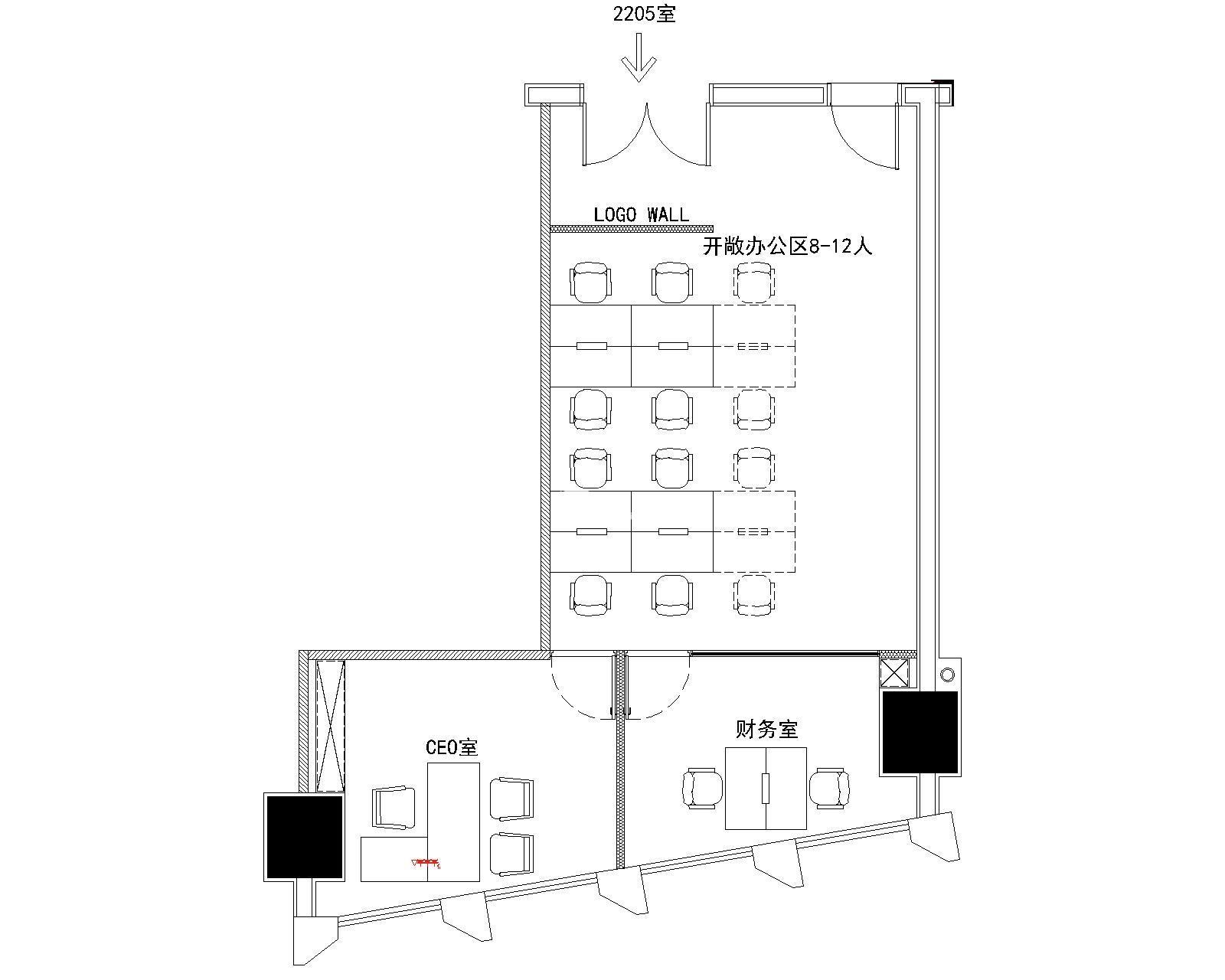 龙华绿地汇中心141平米写字楼出租