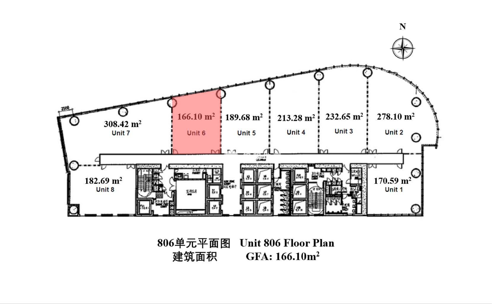 五里桥新茂大厦166平米写字楼出租