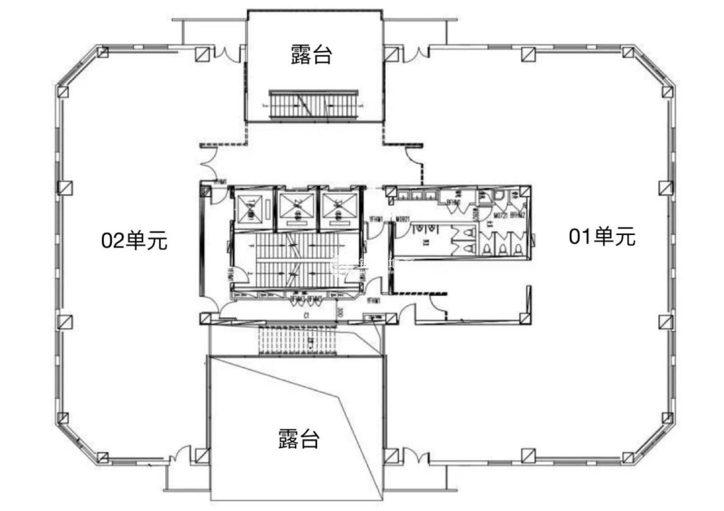 徐家汇航空科技大厦539平米写字楼出租