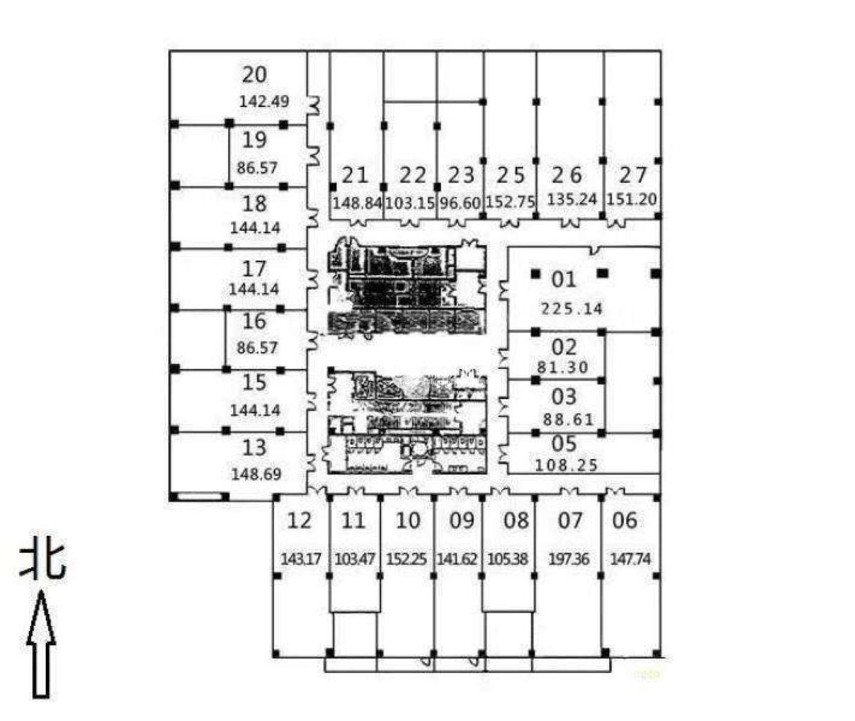 江宁路静安创展中心150平米写字楼出租