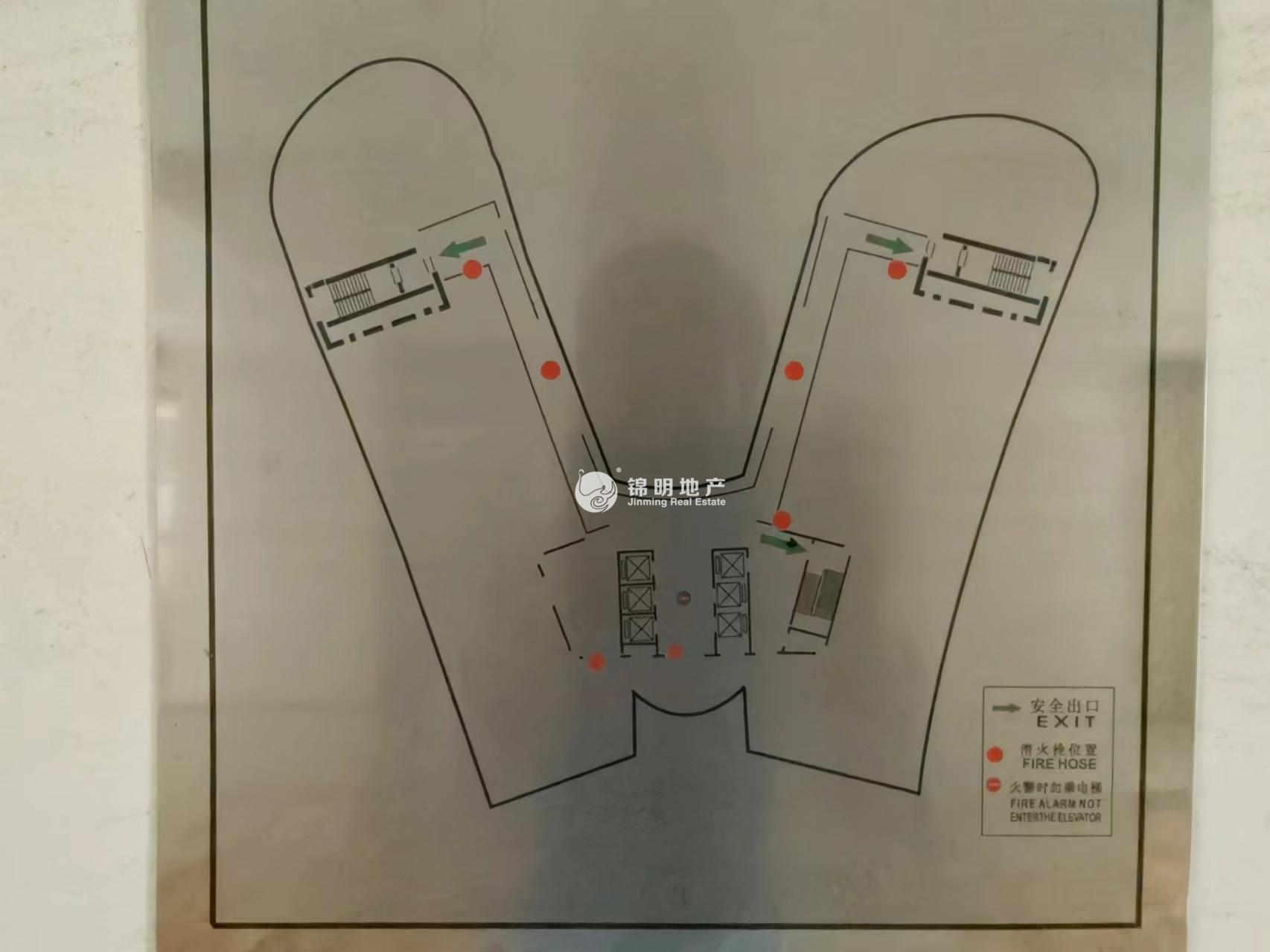 潍坊双鸽大厦398平米写字楼出租