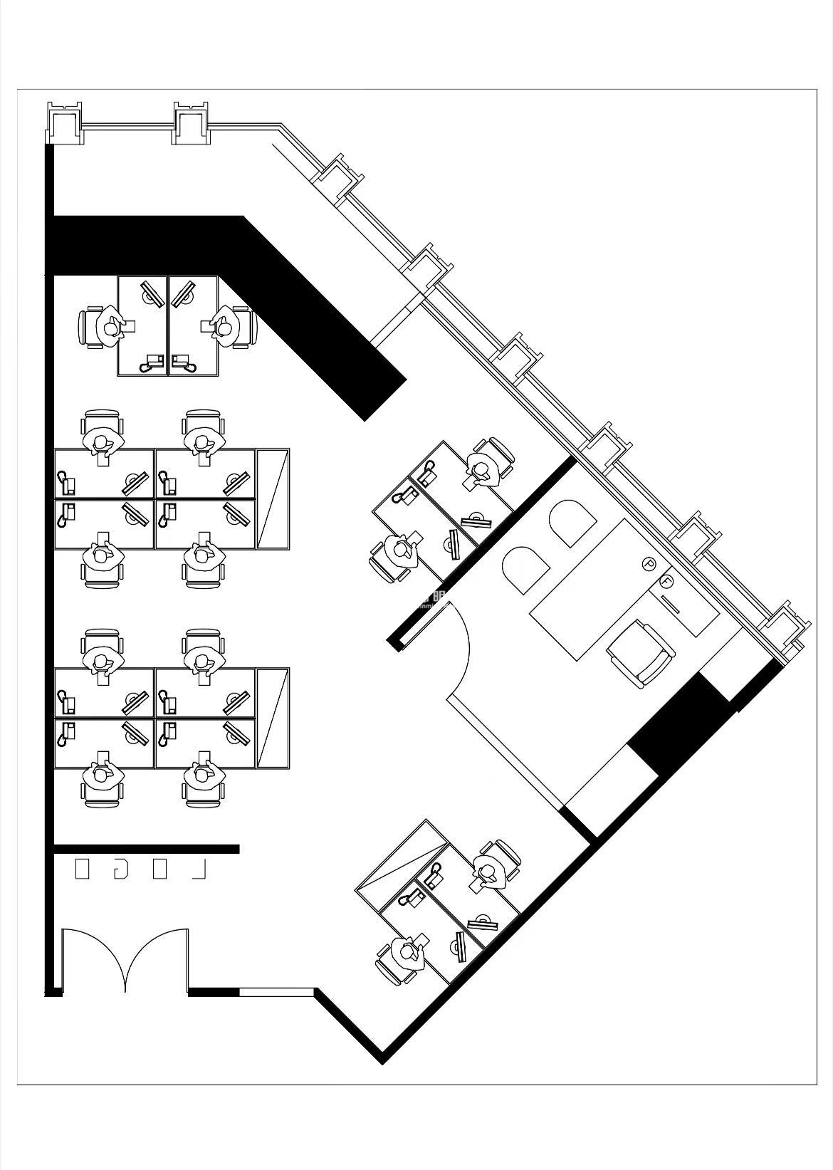 徐家汇中金国际广场150平米写字楼出租