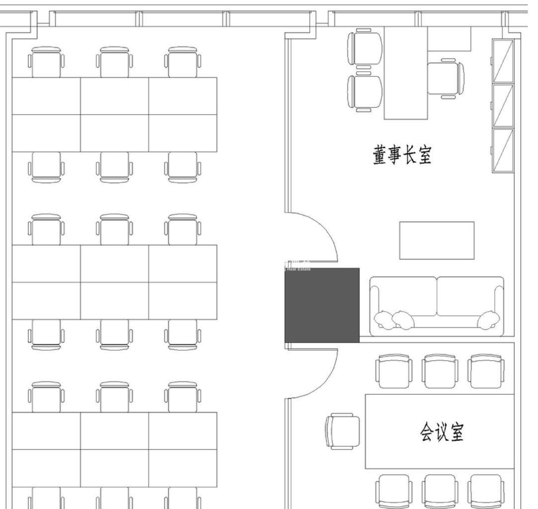 东外滩山金保利金融广场283平米写字楼出租