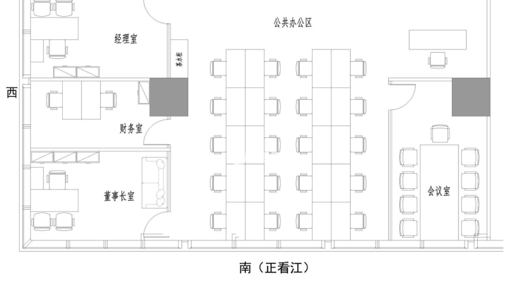 东外滩山金保利金融广场303平米写字楼出租