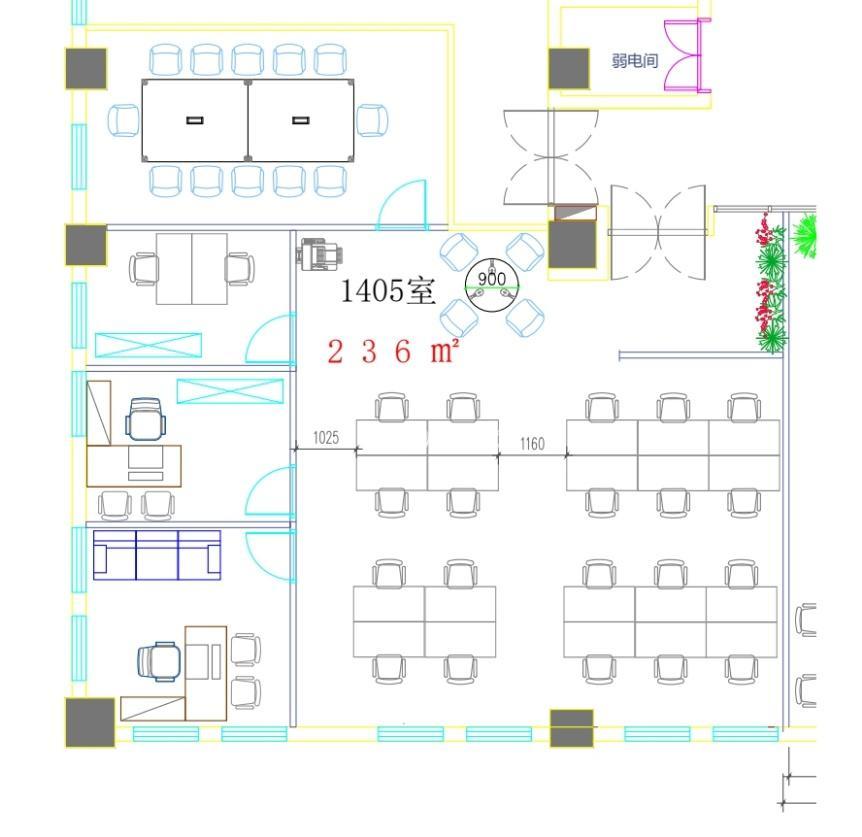 桂林高智技术中心楼240平米写字楼出租