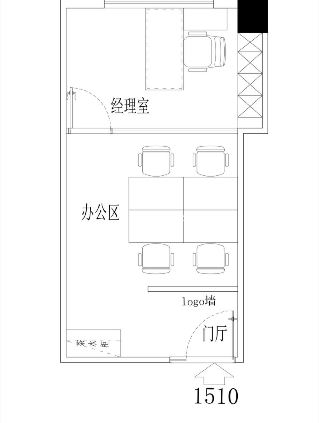 人民广场福申大厦60平米写字楼出租