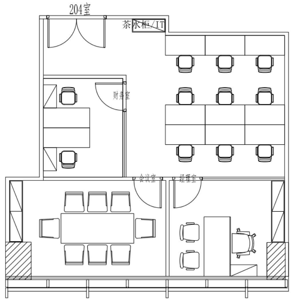 周家嘴路北美广场126平米写字楼出租