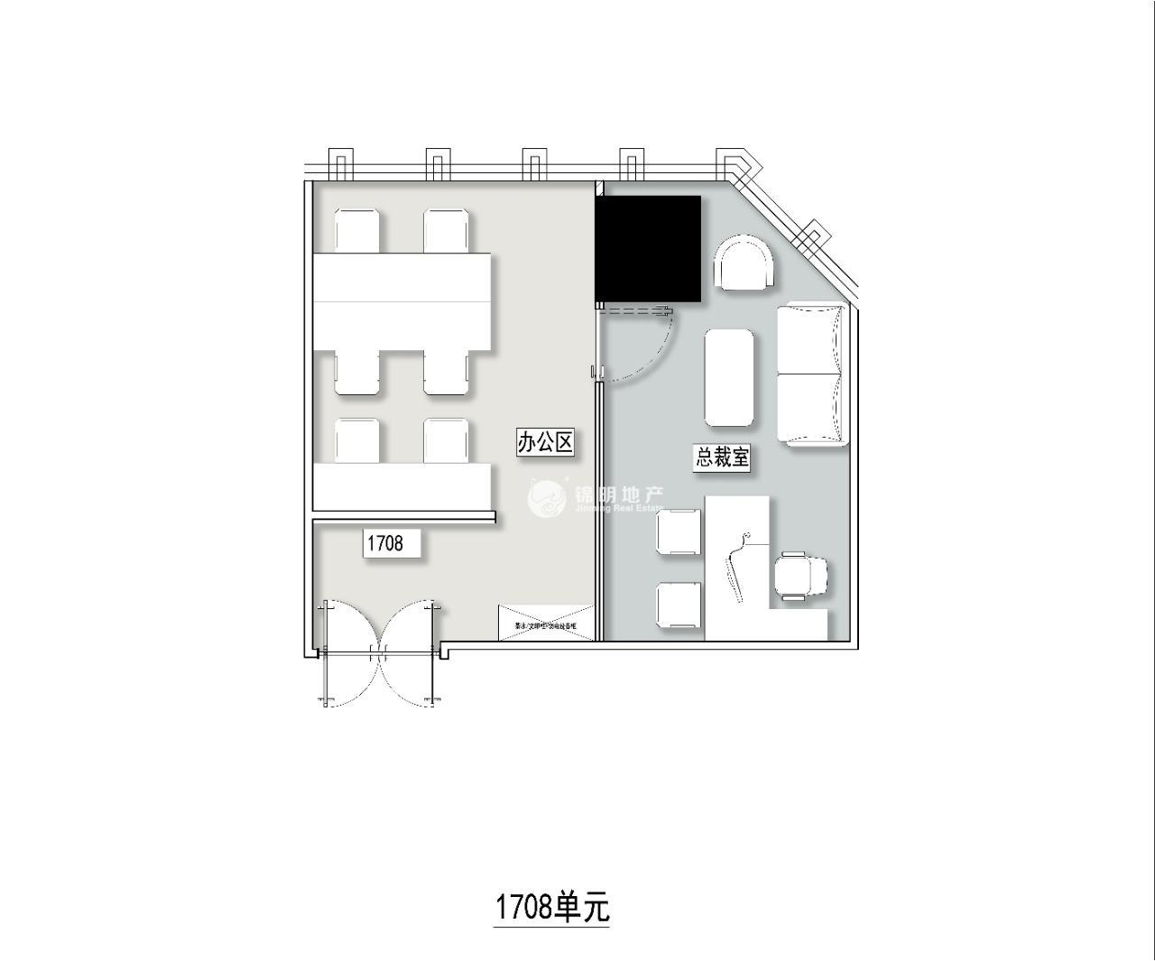 南京西路招商局广场89平米写字楼出租