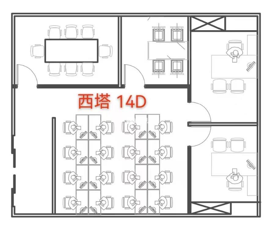 潍坊中融恒瑞国际大厦216平米写字楼出租