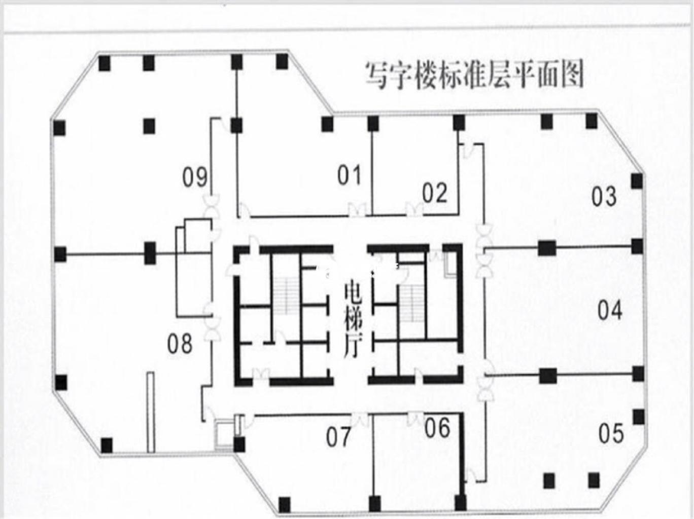 徐家汇飞雕国际大厦175平米写字楼出租