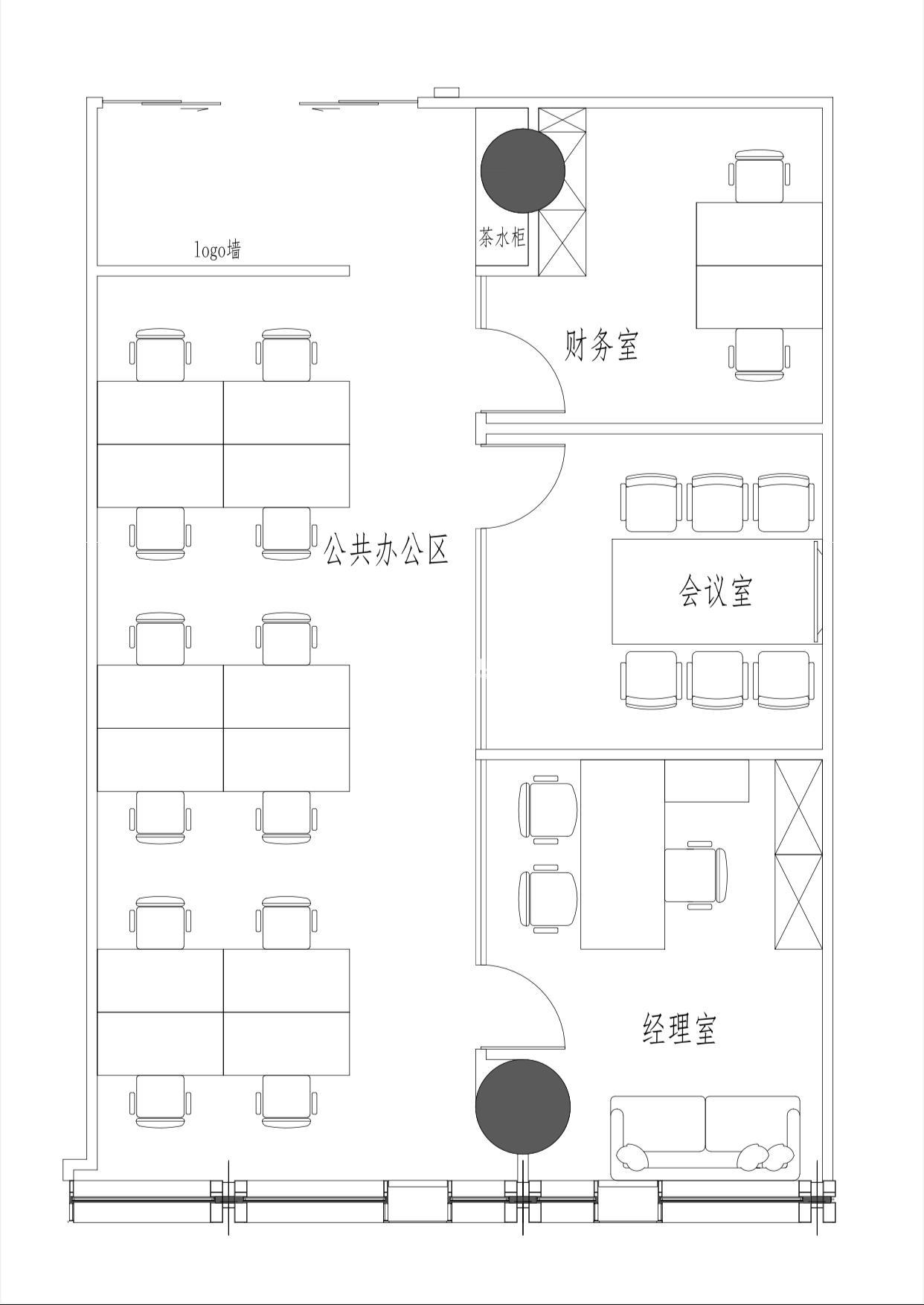 东外滩燕舞东方·保利广场146平米写字楼出租