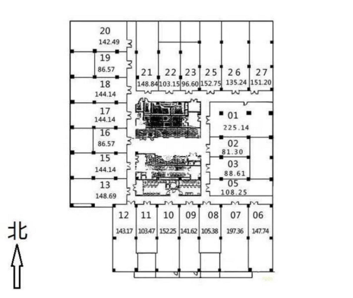 江宁路静安创展中心150平米写字楼出租