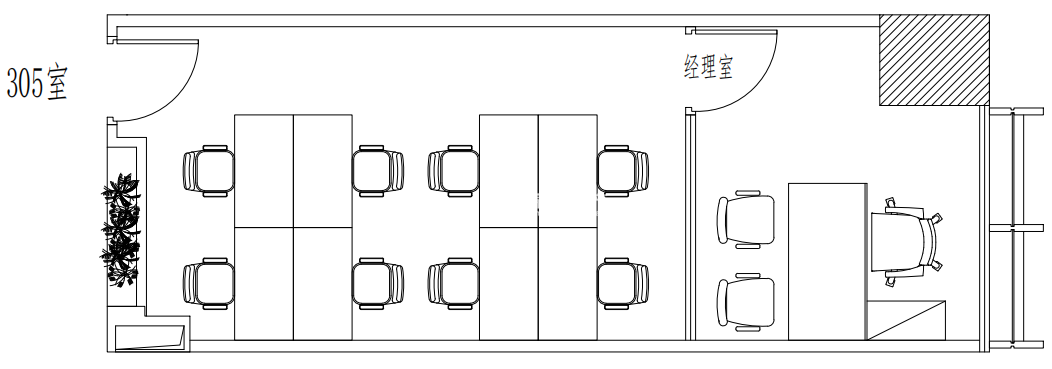 周家嘴路北美广场64平米写字楼出租