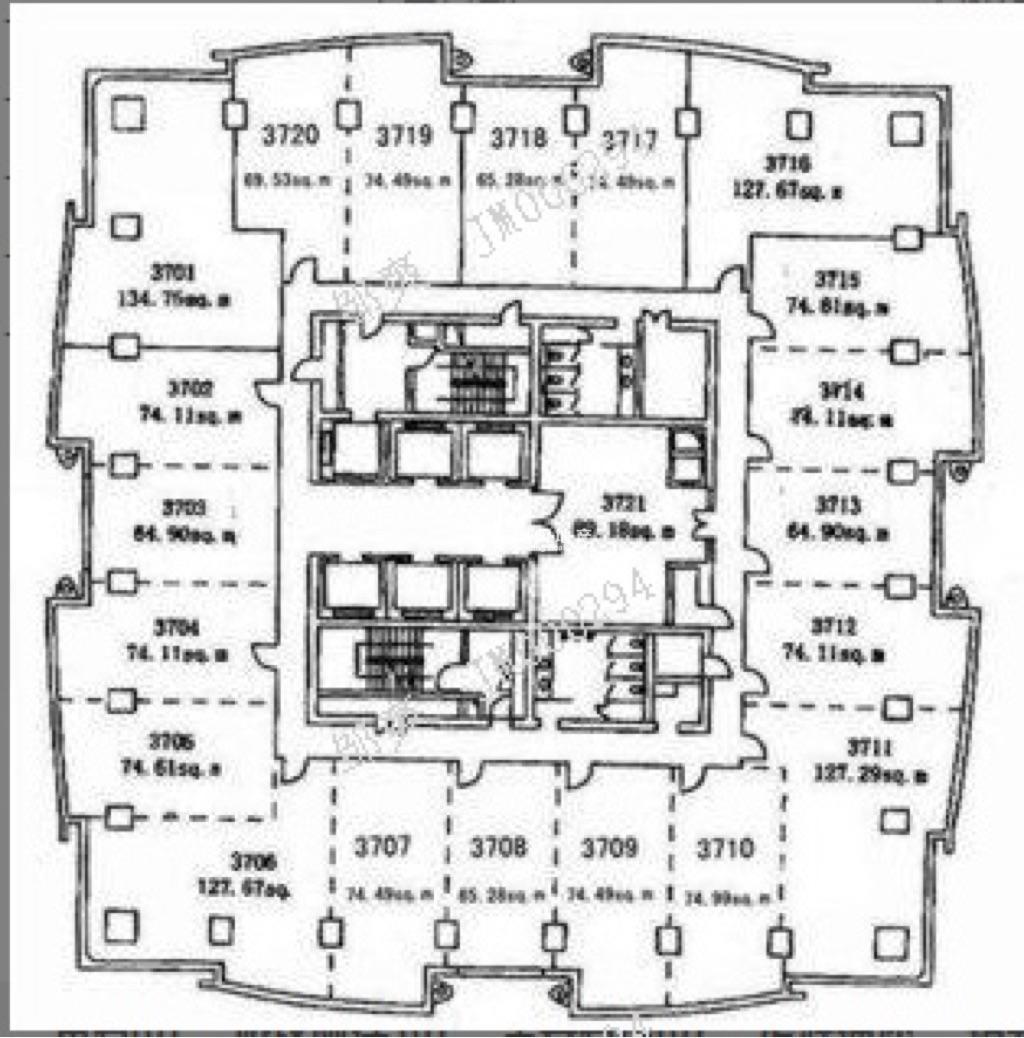 南京西路仲益大厦139平米写字楼出租