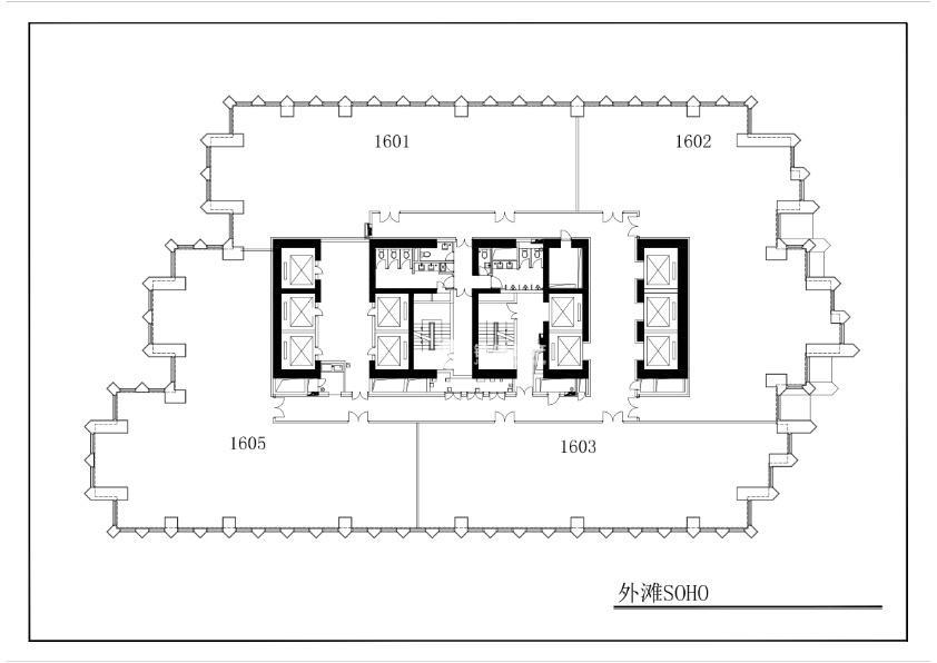 董家渡外滩SOHO373平米写字楼出租