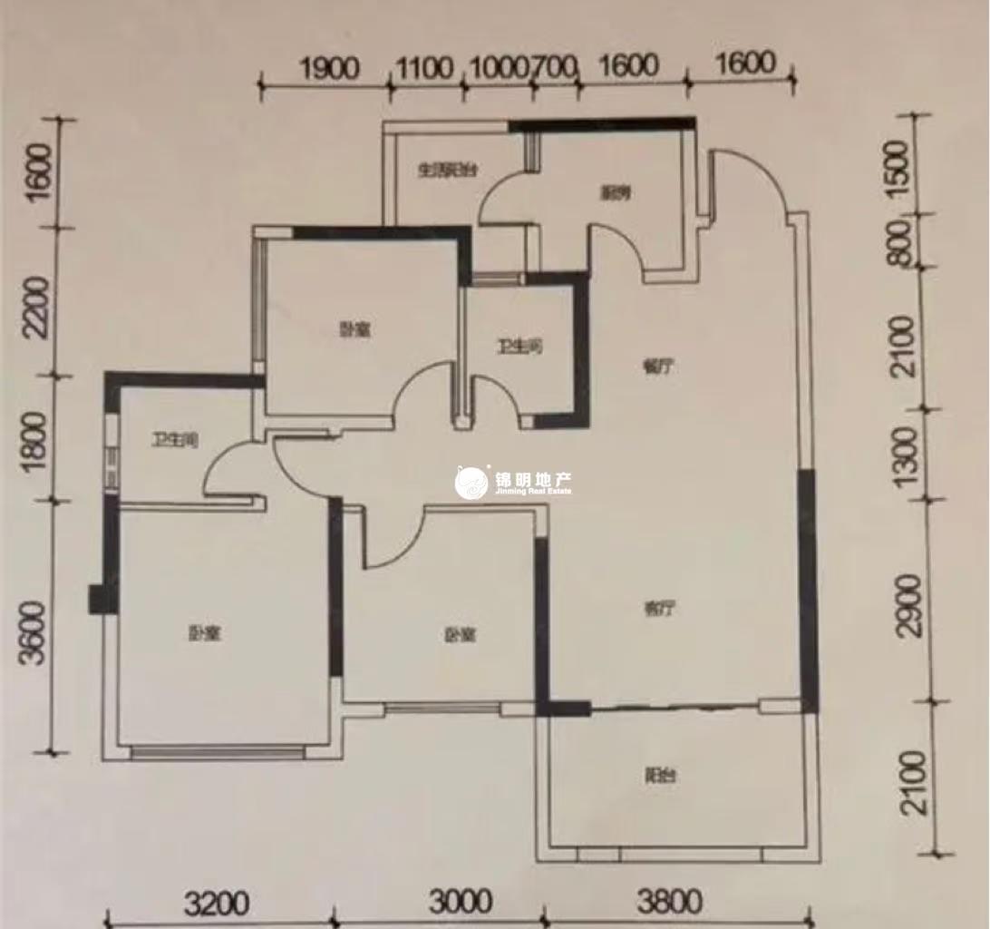 大宁市北高新工业园区754平米写字楼出租