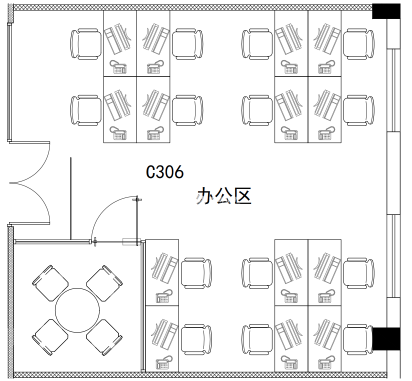 安化易园77平米写字楼出租