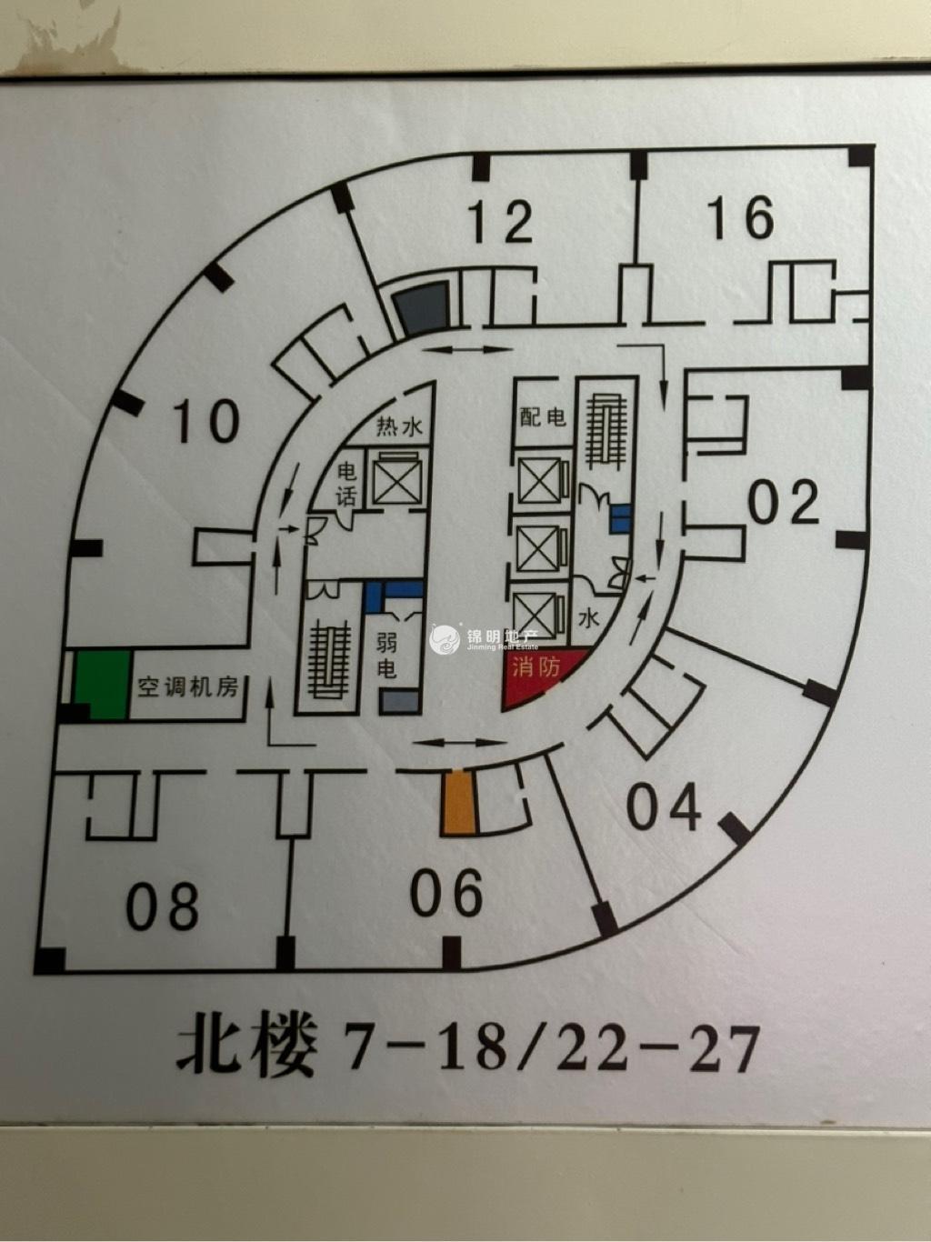 四川北路福德广场115平米写字楼出租