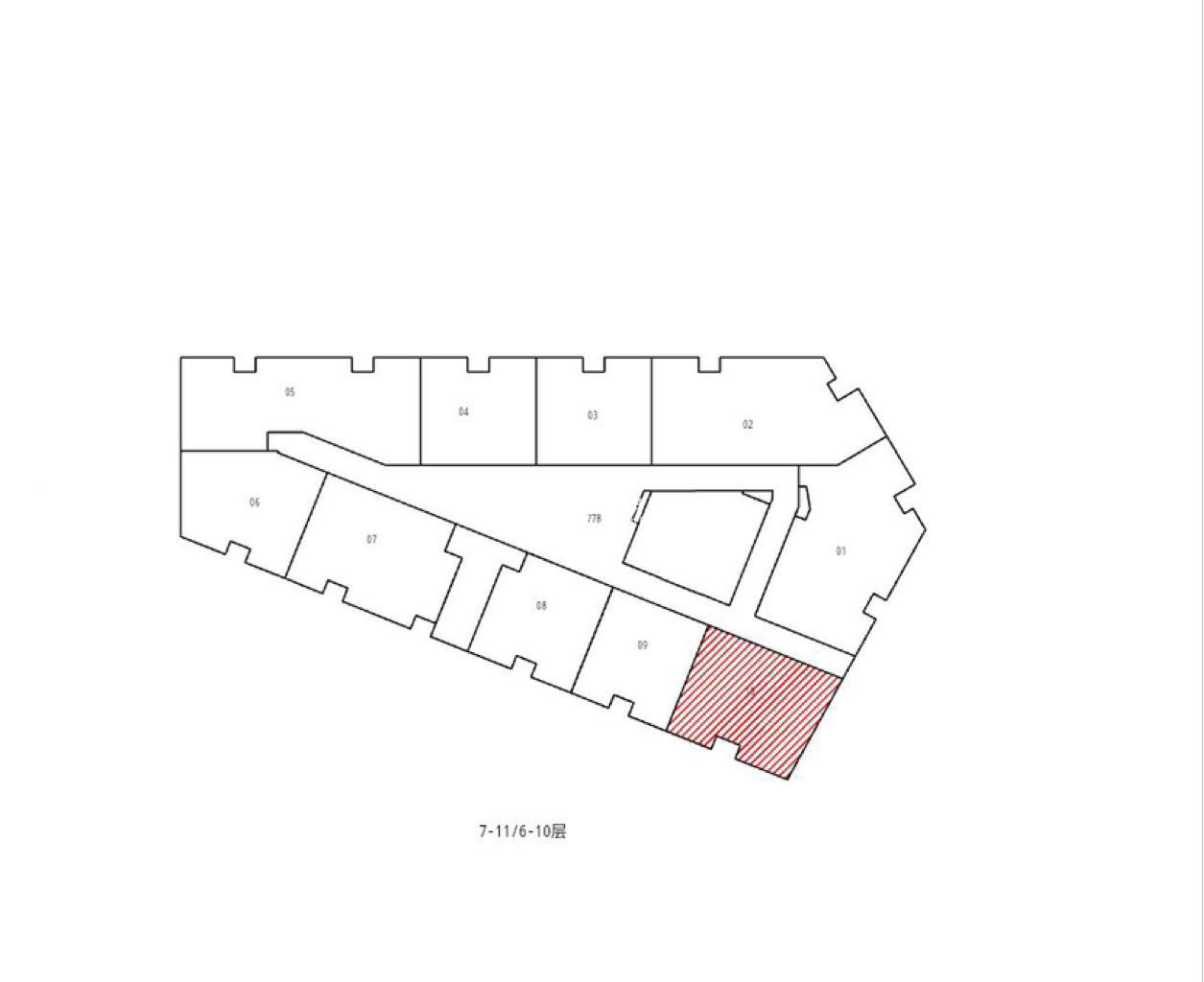 四川北路海伦国际大厦118平米写字楼出租