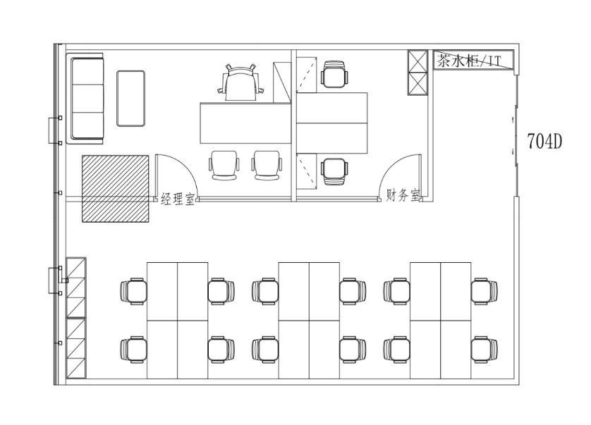 周家嘴路宝地广场125平米写字楼出租