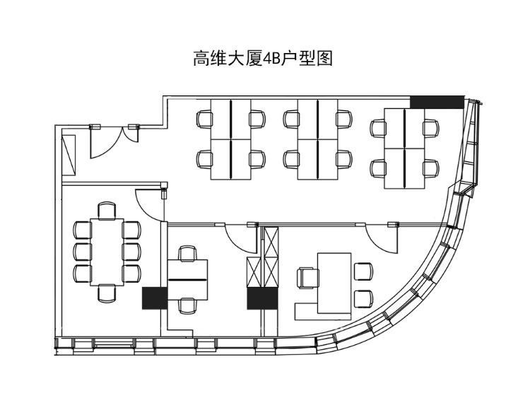 源深高维大厦210平米写字楼出租