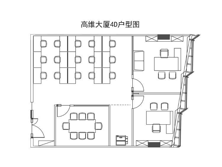 源深高维大厦174平米写字楼出租