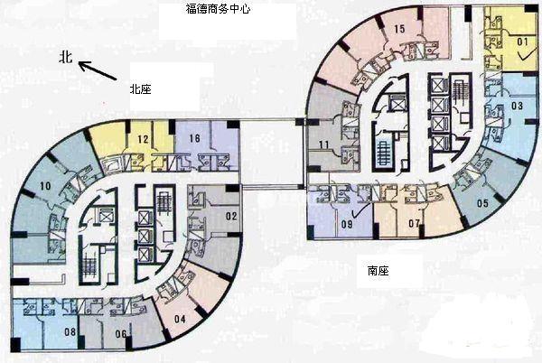 四川北路福德广场145平米写字楼出租