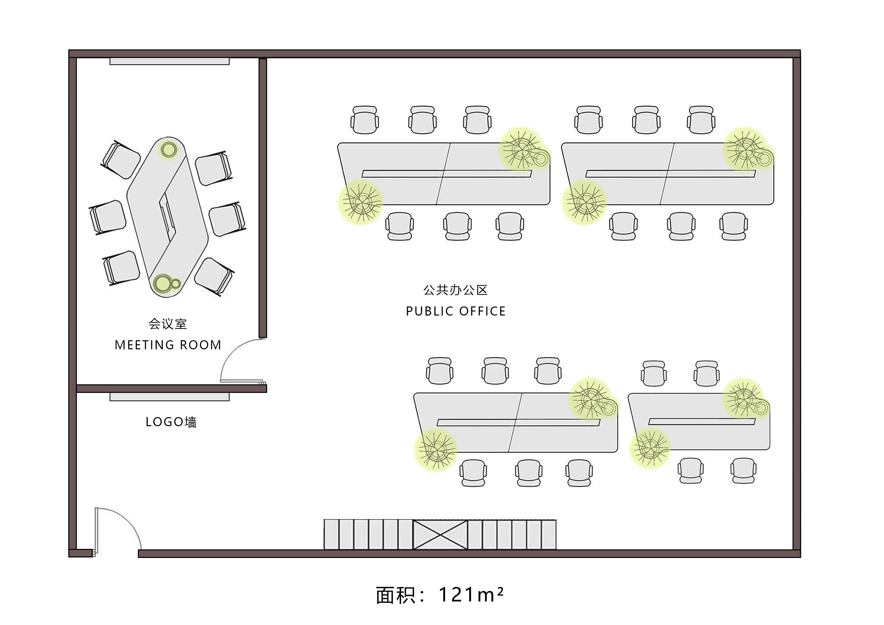 高境财景科技园120平米写字楼出租