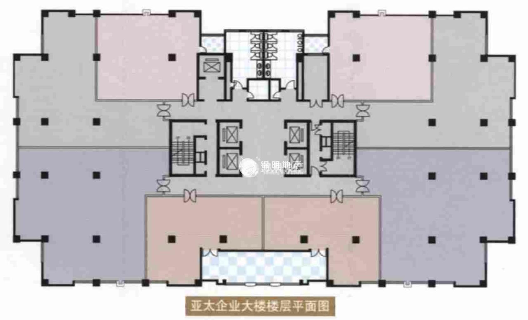 徐家汇亚太企业大楼218平米写字楼出租