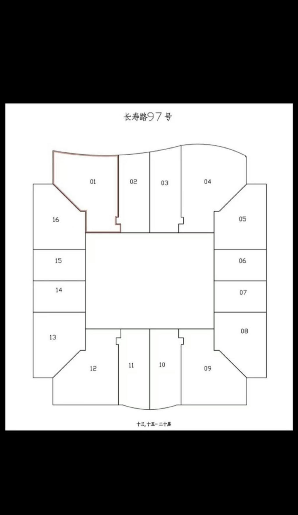 长寿路世纪商务大厦114平米写字楼出租