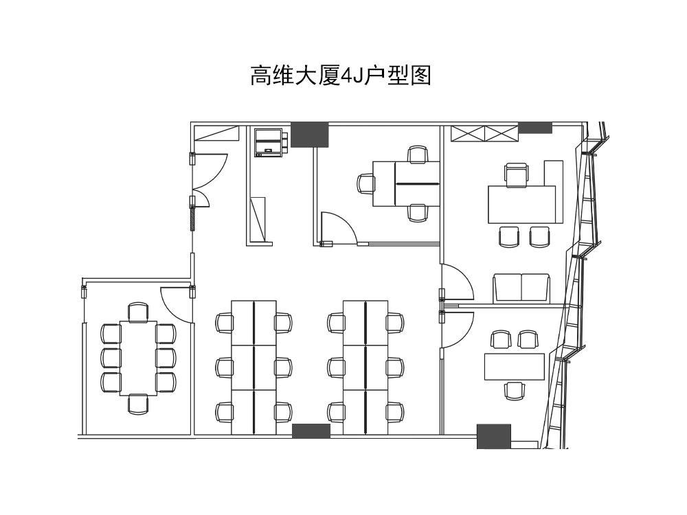 源深高维大厦217平米写字楼出租