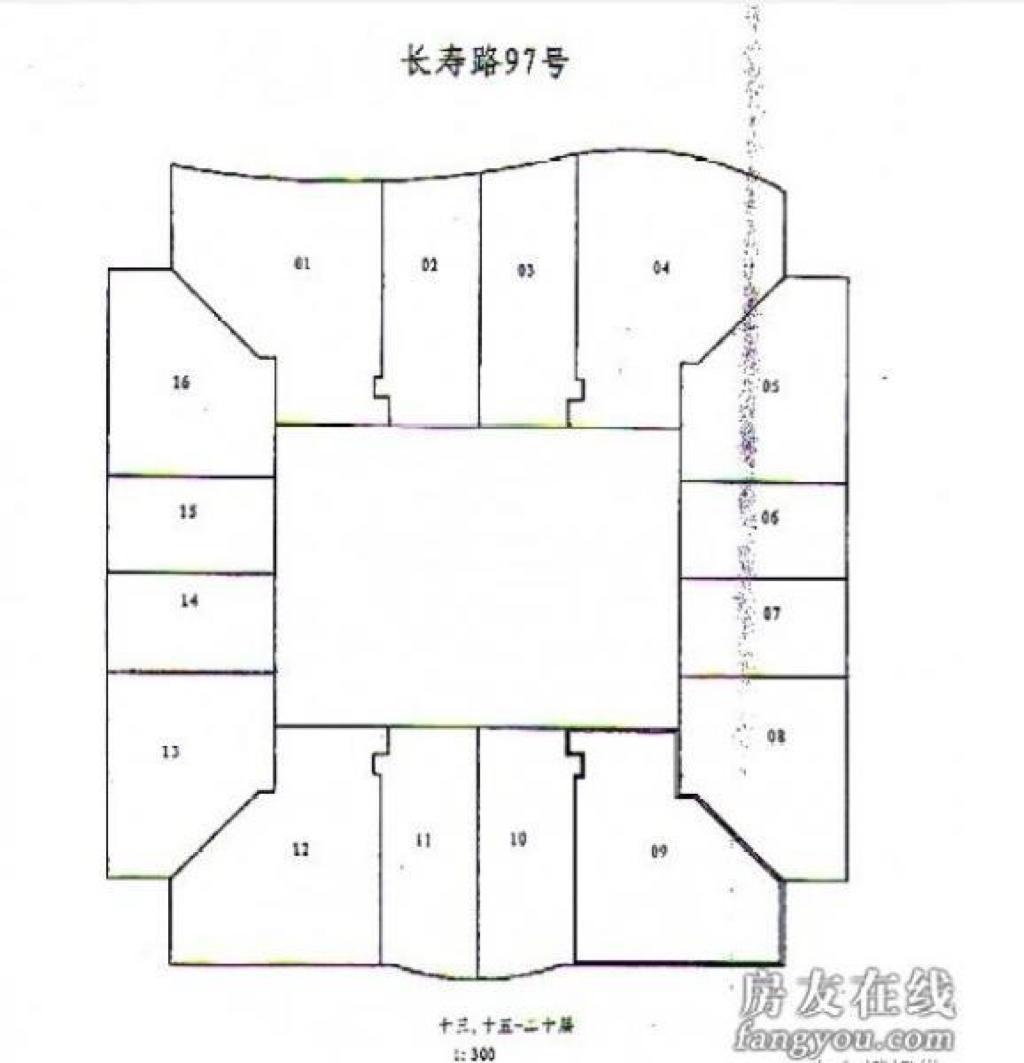 长寿路世纪商务大厦133平米写字楼出租