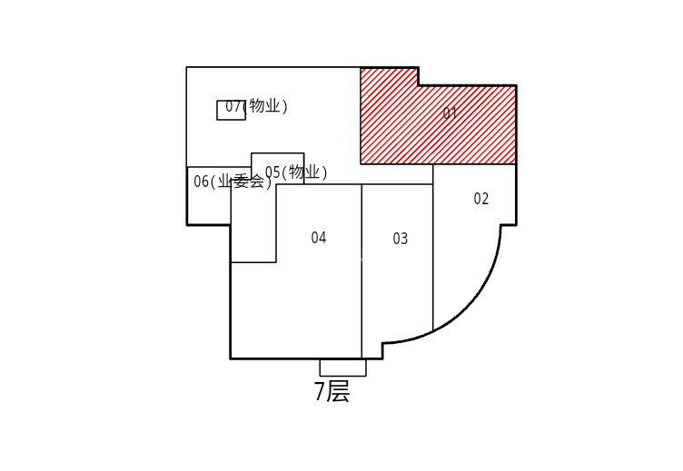 闸北公园洲明商务楼144平米写字楼出租