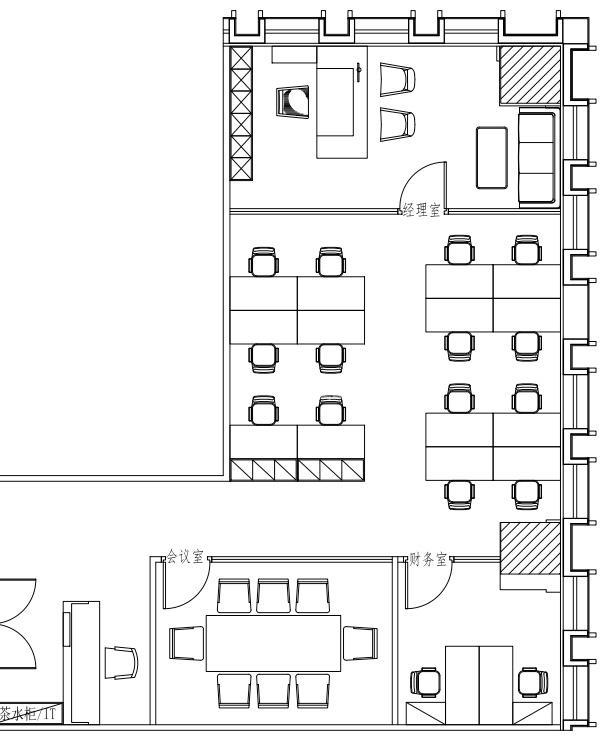 万体馆建工汇豪商务广场192平米写字楼出租