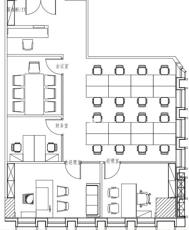 万体馆建工汇豪商务广场198平米写字楼出租