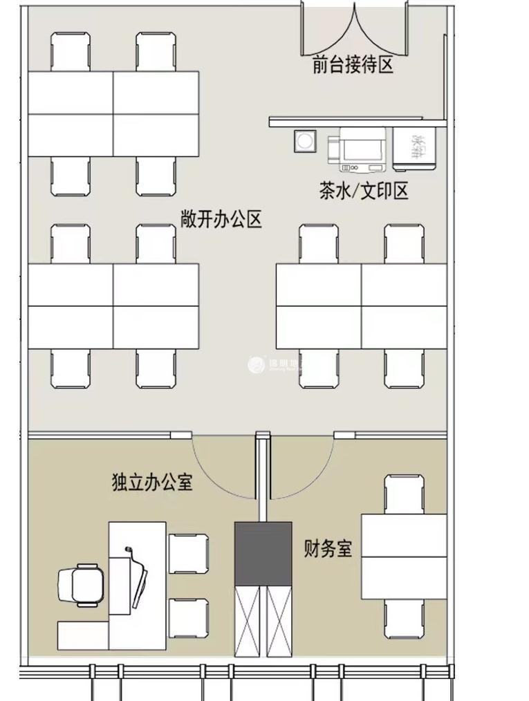 徐汇滨江灿星大厦125平米写字楼出租