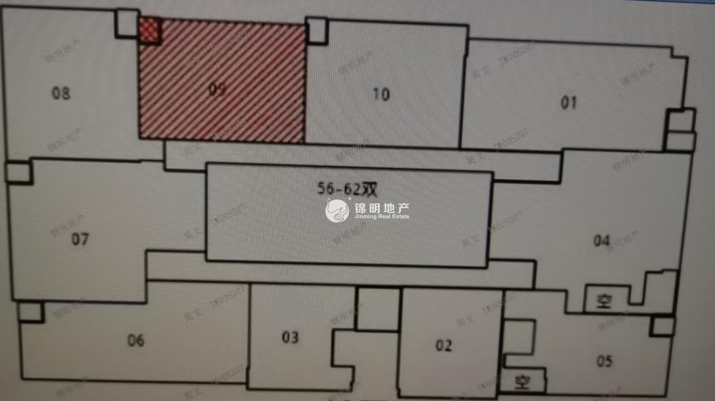 联洋证大立方大厦378平米写字楼出租