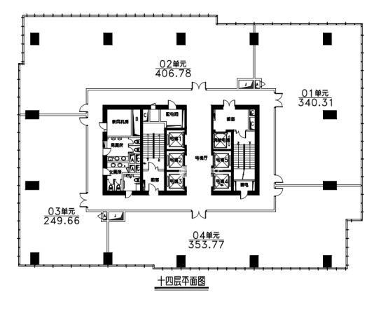 南京西路恒利国际大厦1351平米写字楼出租