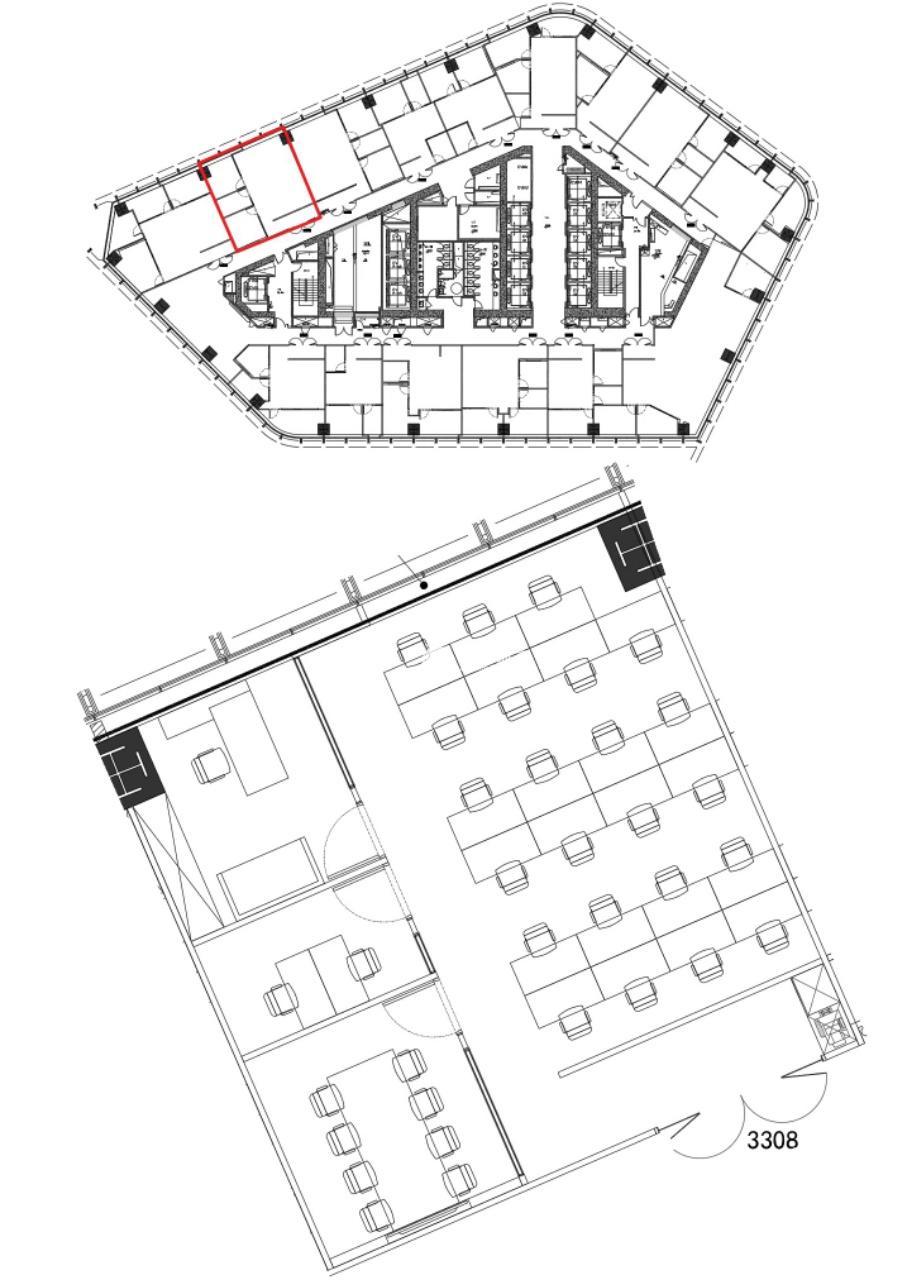 徐汇滨江西岸智塔221平米写字楼出租