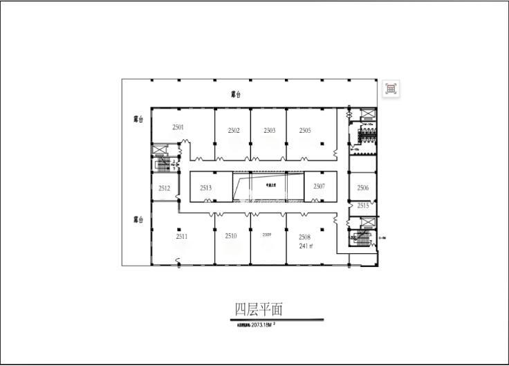 万体馆西岸创意园283平米写字楼出租