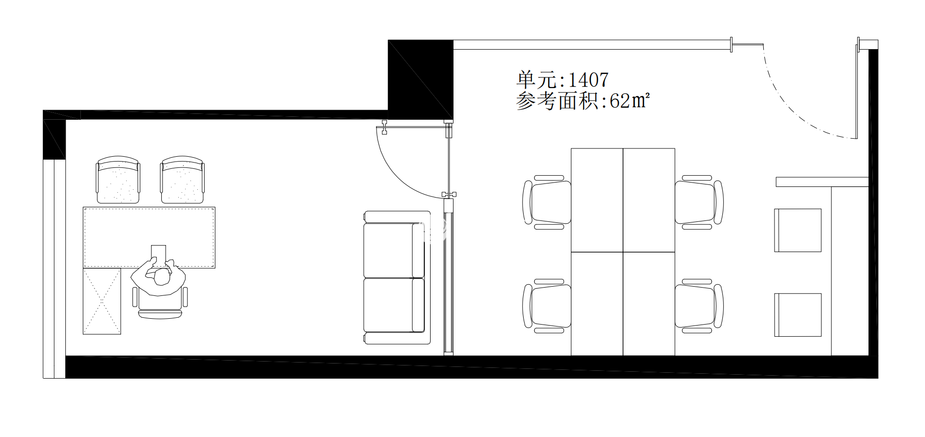 徐家汇亚太企业大楼62平米写字楼出租