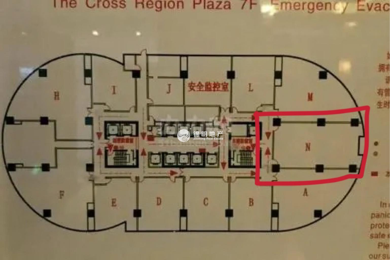 万体馆飞洲国际广场223平米写字楼出租