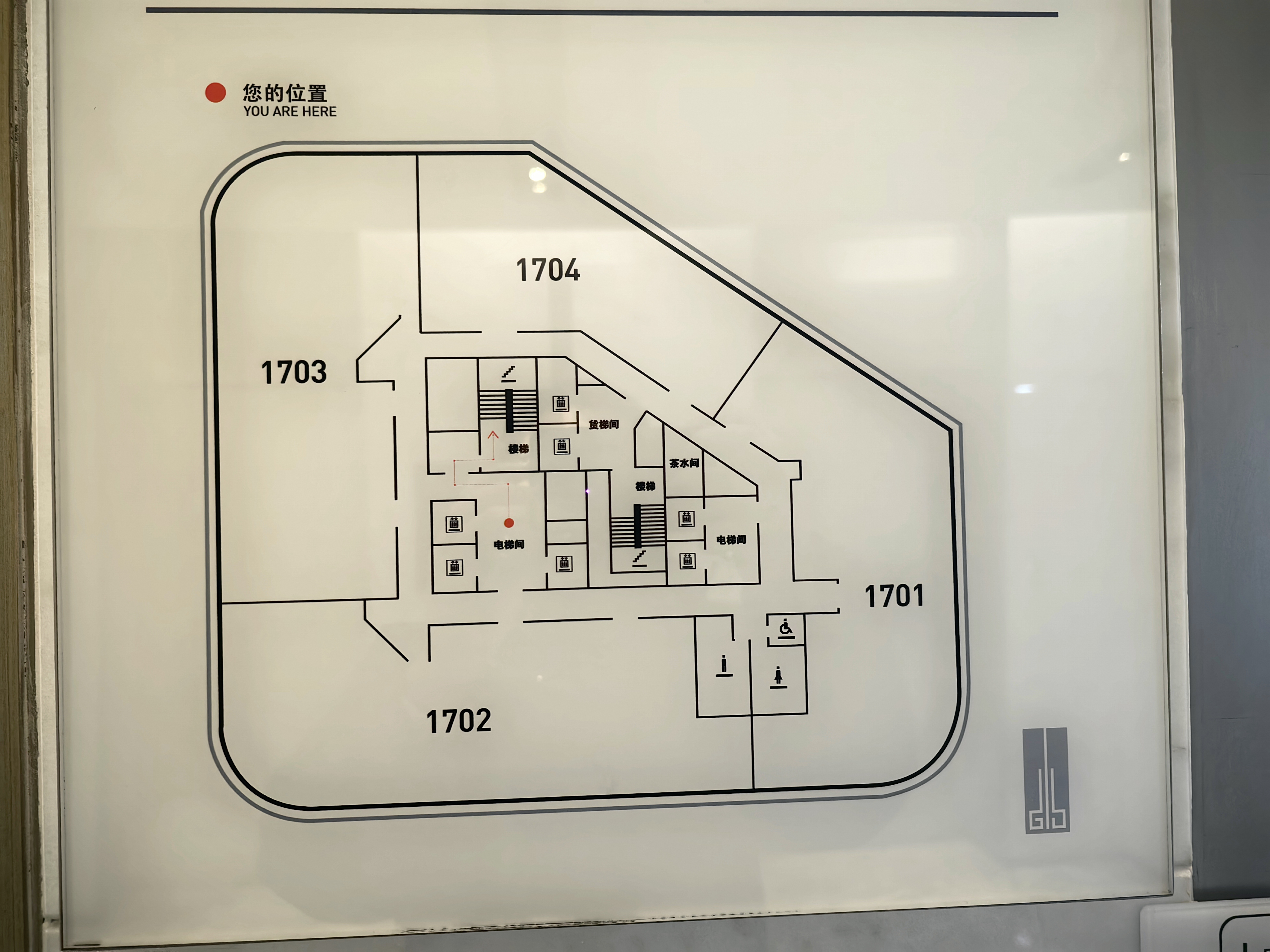 龙华绿地中心二期550平米写字楼出租