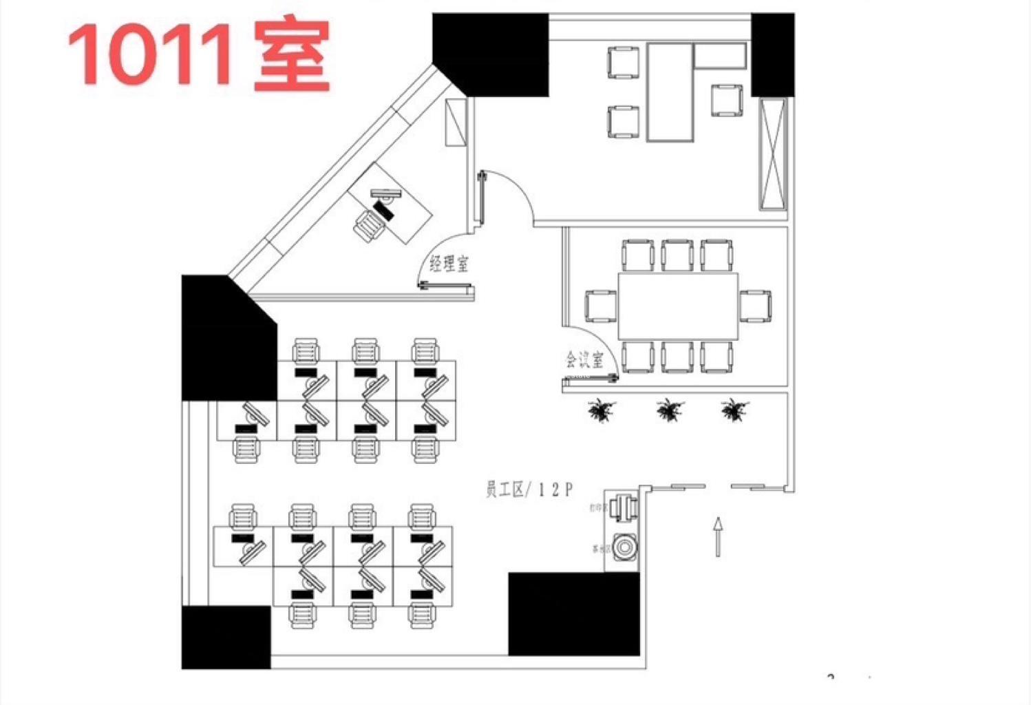 陆家嘴裕安大厦158平米写字楼出租