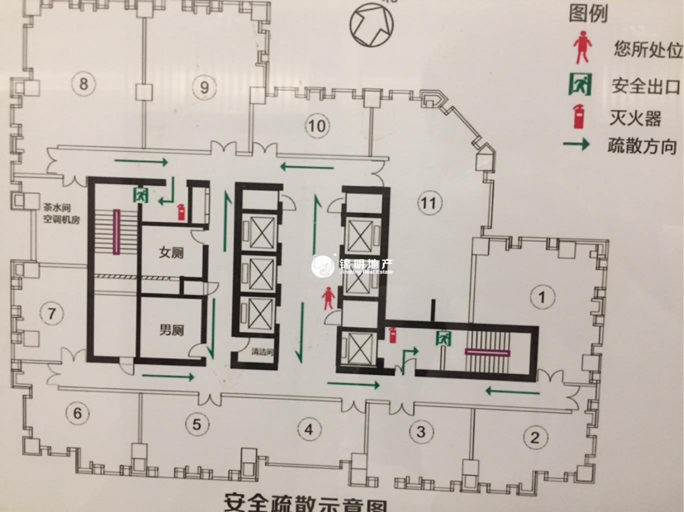 豫园旺角广场111平米写字楼出租
