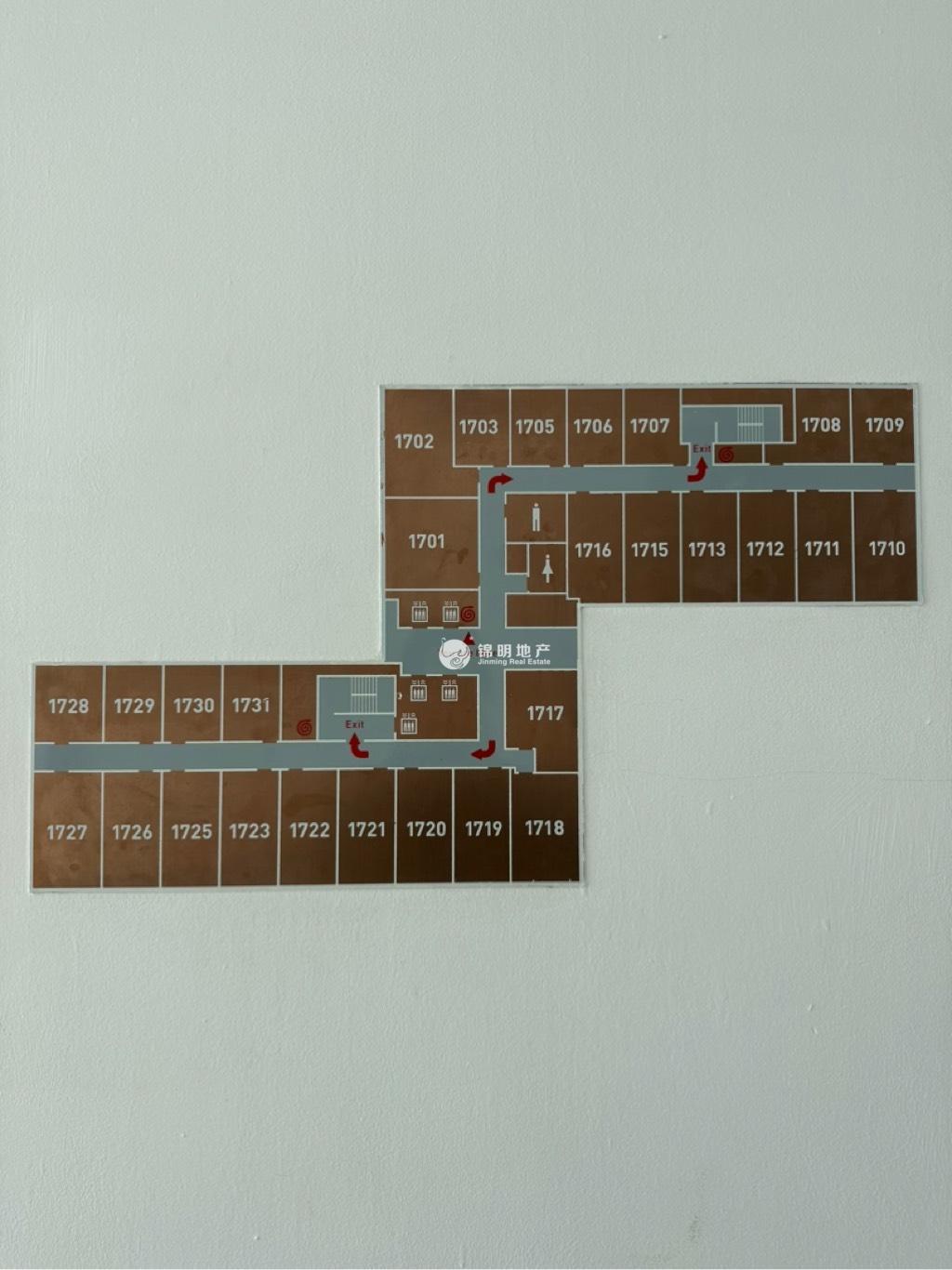 四川北路海泰时代大厦52平米写字楼出租