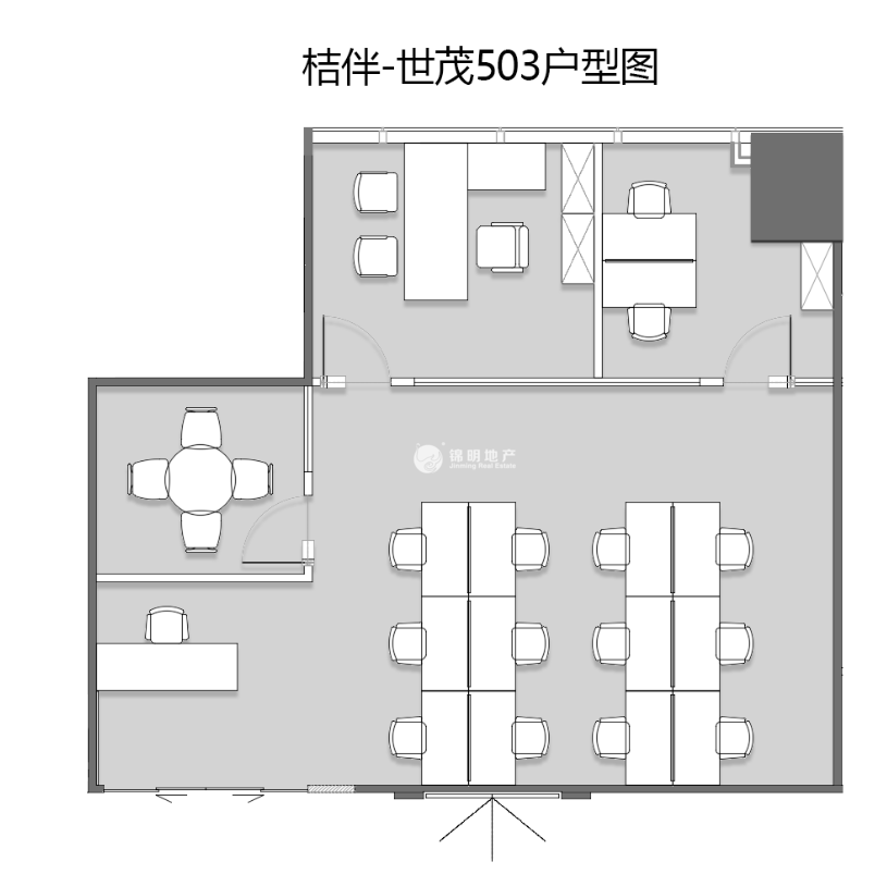 陆家嘴上海世茂大厦164平米写字楼出租