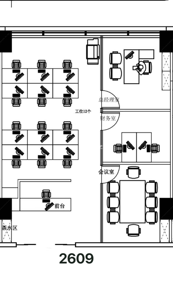 联洋上海信息大厦169平米写字楼出租