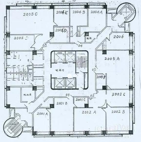 陆家嘴内外联大厦367平米写字楼出租